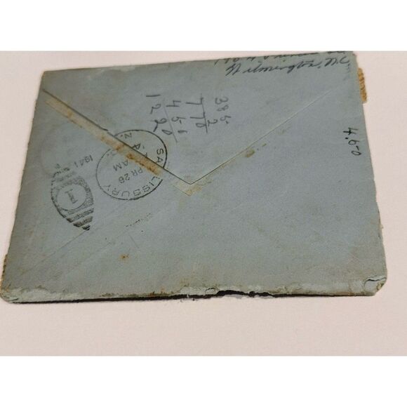 George Washington 1 One Cent Stamp 1789-1797 Green (13 Attached ) as shown - Picture 5 of 5